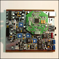 Prototype carte d’acquisition USB. Intégration électronique et mécanique.